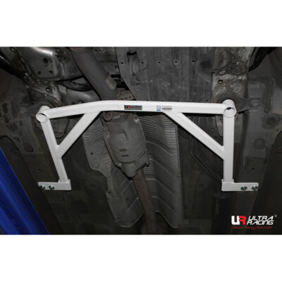 FIT ACURA TL (UA6) 2004-2008 ULTRA RACING 4 POINT BRACE FRONT LOWER FRAME BAR