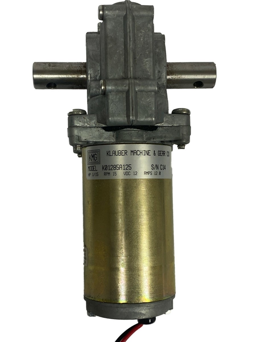 Klauber RV Slide Out Motor # K01265C500 Klauber RV Slide Out Motor # K01265C500