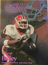 1999 Playoff Prestige Champ Bailey REDSKINS #B165 Purple Rookie RC #285/500 