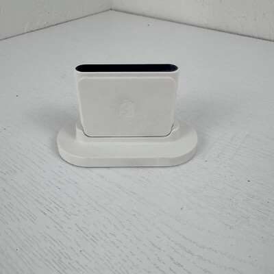 Shopify Chip And Swipe Card Reader Base Case White Point Of Sale POS No USB Cord