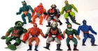 Lot Of 9 Vintage Mattel He-Man MOTU Figures AS IS One Duplicate