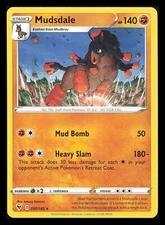 Mudsdale RARE Pokemon TCG Card  097/185