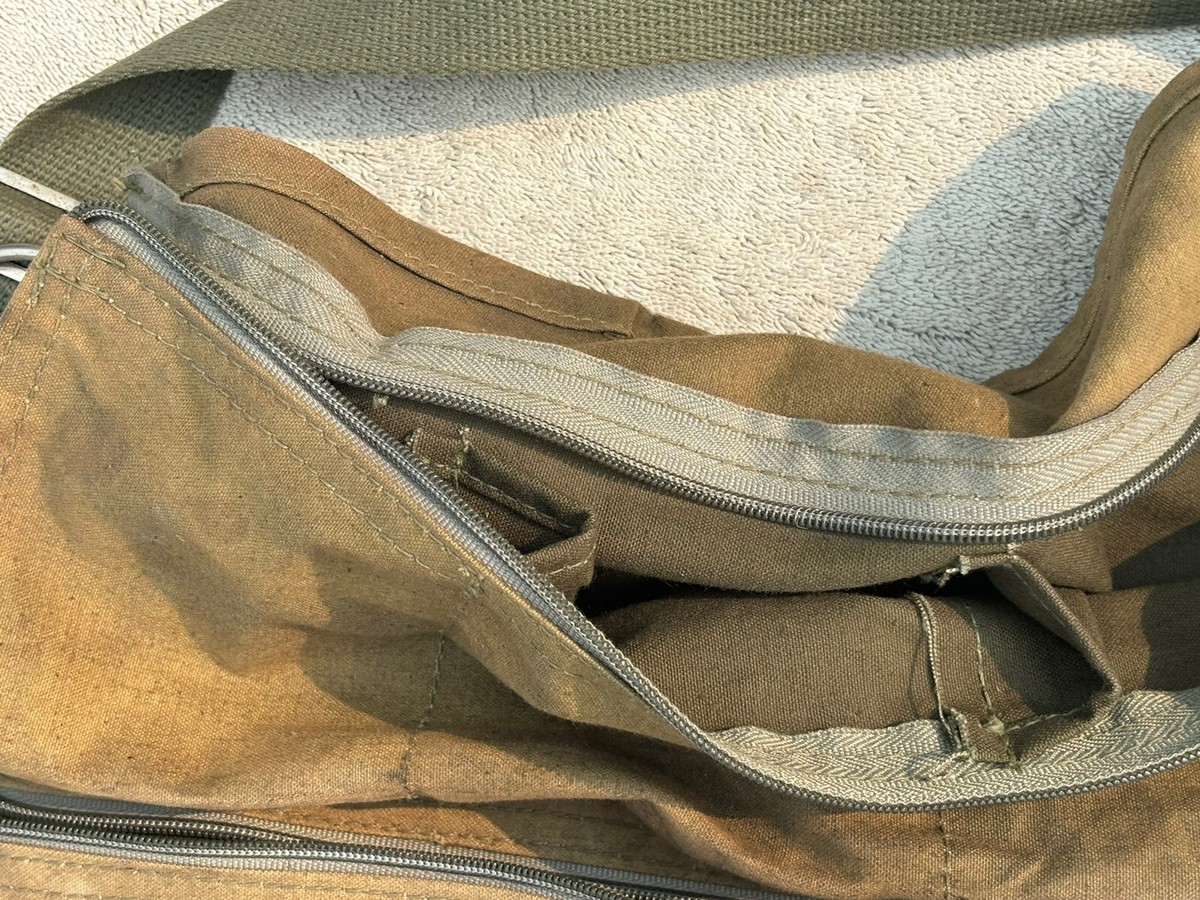 <まもなく出品終了> BELL SYSTEM tool bag 40-50's Bell System? canvas tool bag - VINTAGE CLOTHES