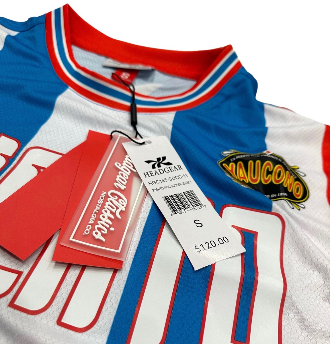 ワールドカップサッカープエルトリコ代表ジャージ Puerto Rico International Team Headgear Classics 1990 World
