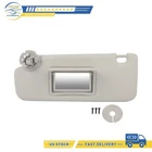 Fit for 2016-2017 Chevrolet Cruze Left Driver Side Sun Visor with Mirror Gray