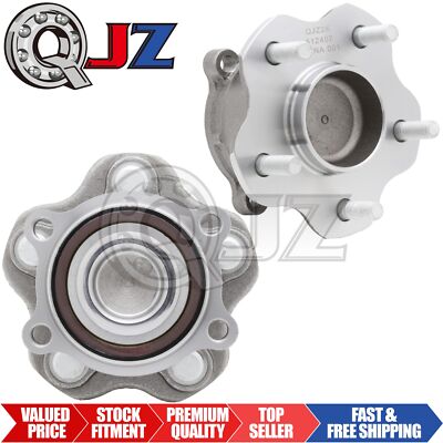 [2-Pack] 512407 REAR Wheel Bearing & Hub Assembly for 2011-2017 Nissan ...