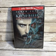Morbius (DVD, 2022) New Sealed Jared Leto Ships FREE Marvel Legend Arrives