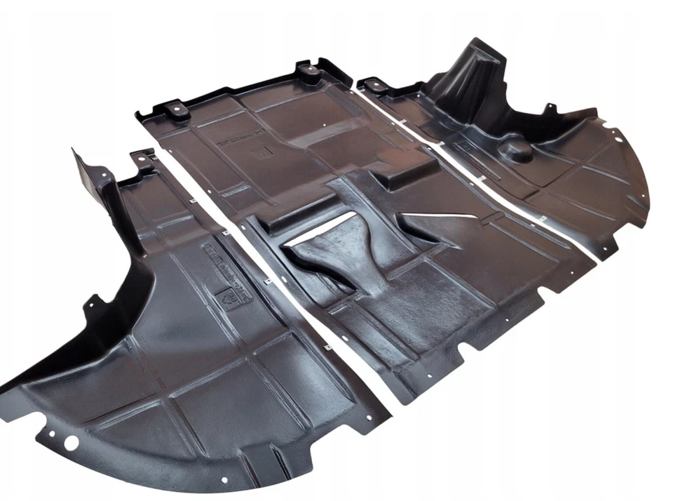 POURFIAT DUCATO 2006-2022 PLAQUE CACHE PROTECTION SOUS MOTEUR KIT SET NEUF - Photo 3/3