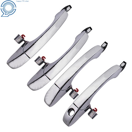 For Chrysler 300C 2005-2010 Dodge Magnum 05-08 Charge Outer Door Handle Set - Picture 6 of 9
