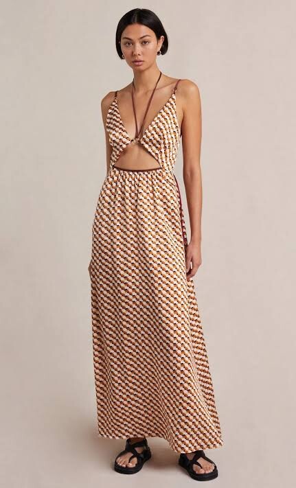 Bec and Bridge Casablanca Cut out Silk Maxi Dress Sold out BNWT Size 6 RPP  $380 | eBay UK