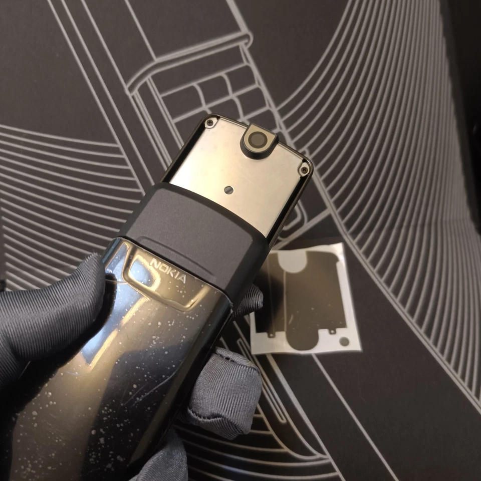 Nuevo Nokia 8800 Negro Teléfono Móvil Repuestos Cubierta Carcasa Fundas Estuches Foto 4 de 4