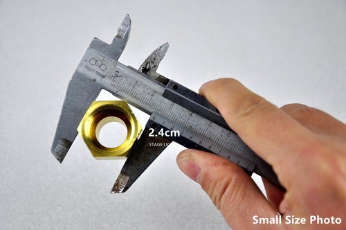 Conector de montaje de latón de manguera de gas de alta presión para máquina a chorro tamaño 21,4 mm/20 mm - Imagen 11 de 22