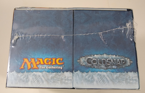 NOT MINT Coldsnap Fat Pack ENGLISH FACTORY SEALED NEW MAGIC MTG - Picture 6 of 8