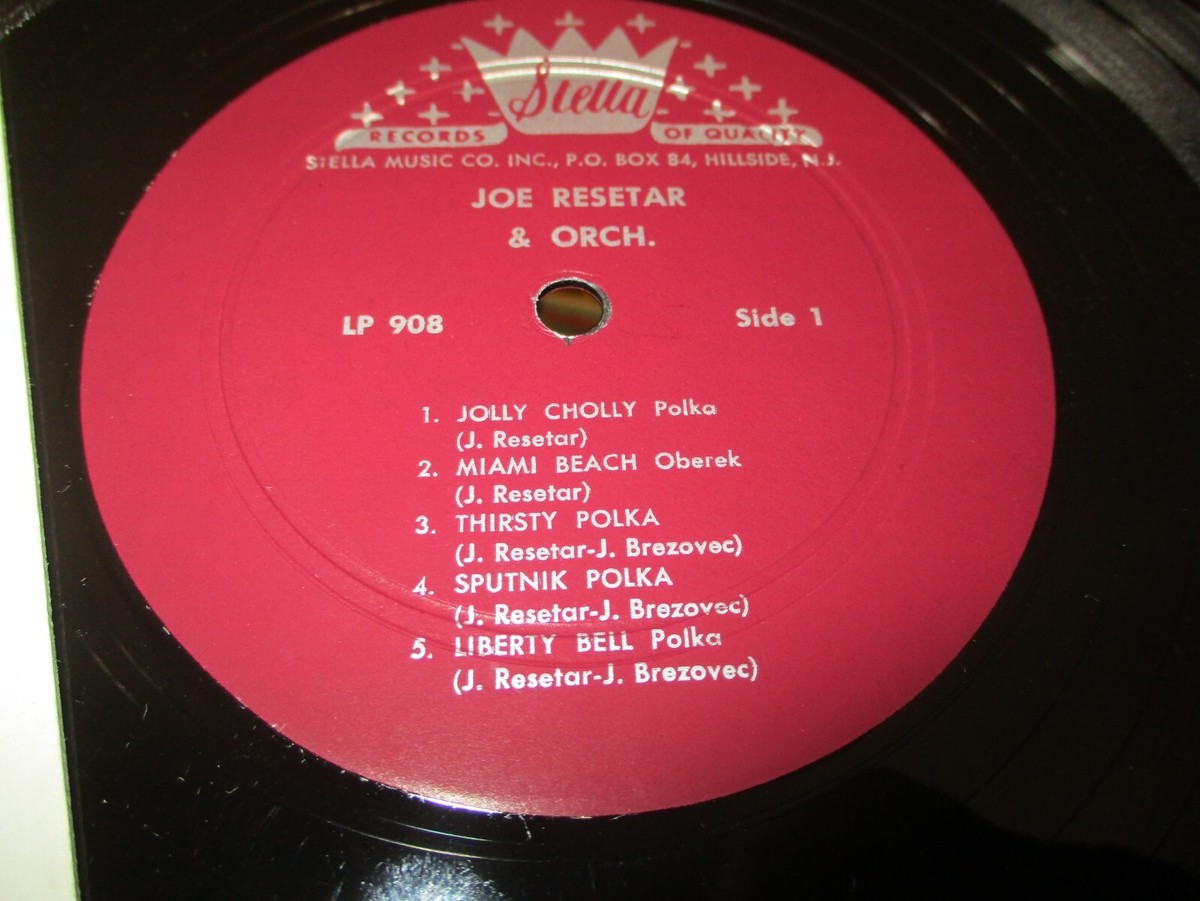 1960's JOE RESETAR'S Polka Merry Go Round LP Stella S-LP 908