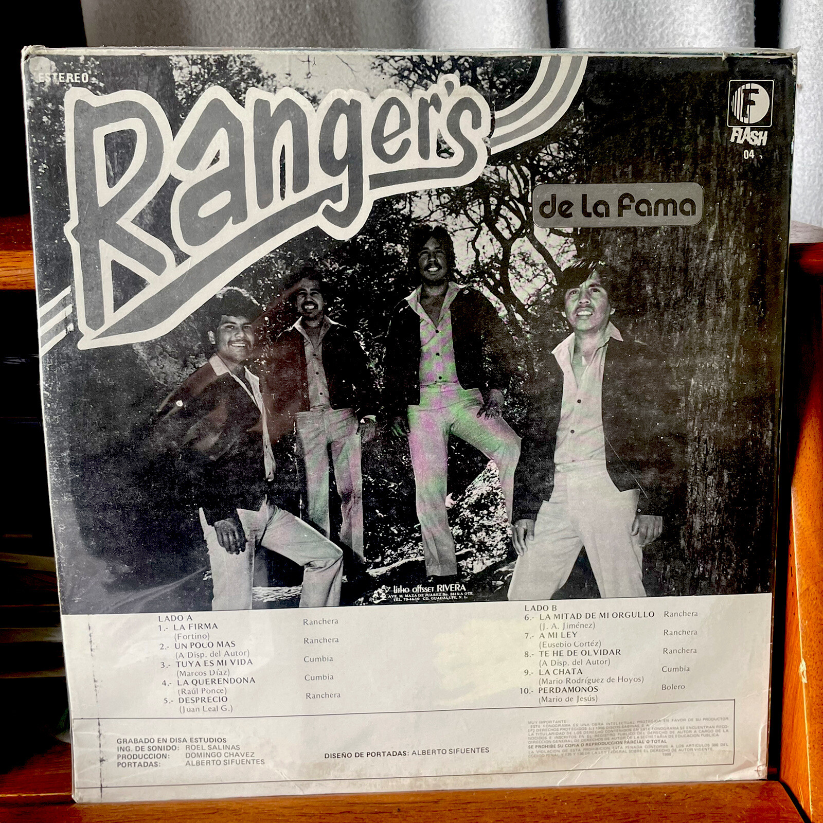 Los Ranger's De La Fama | LAQUERENFONA   / Vinyl Record 33 Rpm
