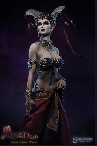 QUEEN OF THE DEAD Premium Format Figure - Sideshow Collectibles - Rare NEW Seale - Imagen 7 de 16