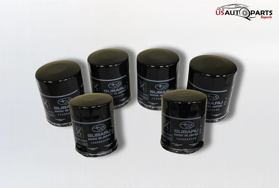 Juego de 6 filtros de aceite de motor originales Subaru para Forester Impreza Legacy 2011-2025 Foto 2 de 4