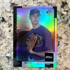 John Patterson  2000 SP Top Prospects #54 Card El Paso Diablos /175