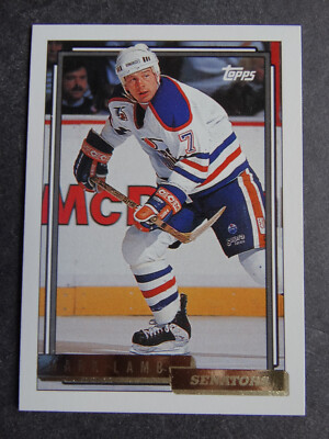 1992-93 Topps Gold Foil Hockey Cards Complete Your Set You U Pick From List
