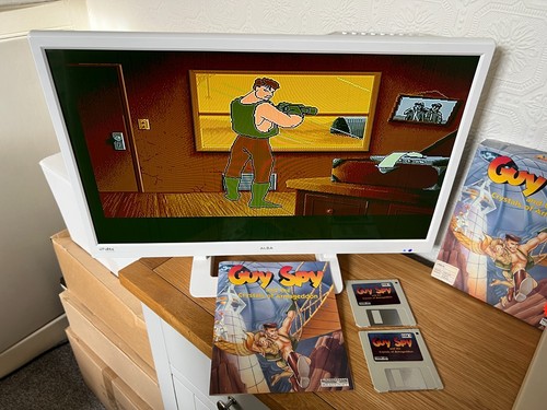 Amiga Readysoft Guy Spy Vintage 1993 - Boxed Working -👽👾Retro Gift Idea👾👽 - Photo 3/24