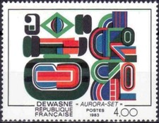 TIMBRE FRANCE 1983 N°2263**- ( Dewasne * Aurora-Set * )pl