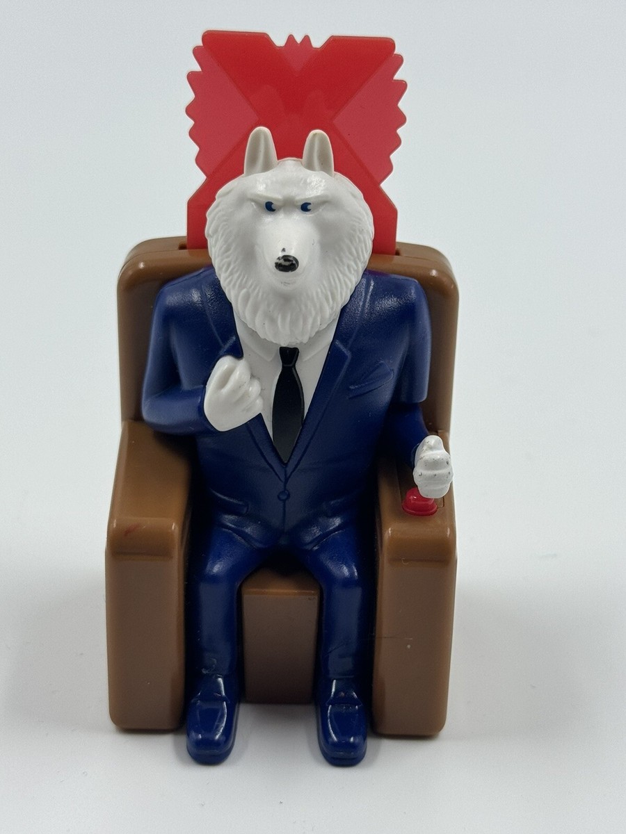 2021 McDonald's Happy Meal Toy Sing 2 Mr. Crystal Judge Chair 3.75