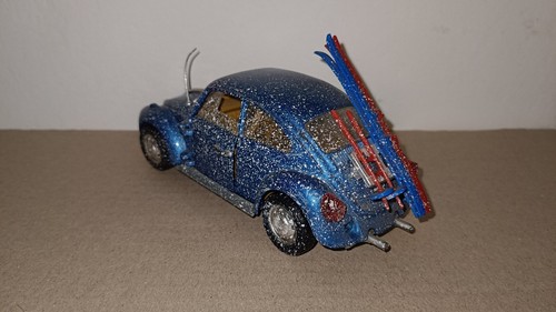 Polistil 1/25 1/24 Volkswagen Maggiolino 1300 weekend ski porta sci - Foto 2 di 6