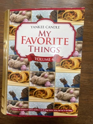 YANKEE CANDLE My Favorite Things Sampler Book Volume 4