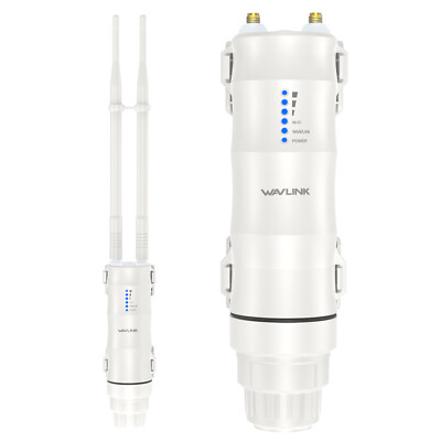 WAVLINK AC600 WLAN Repeater Extender Dualband Outdoor Access Point Wetterfest