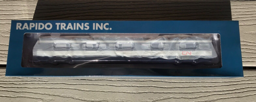 RAPIDO 1/87 HO C.N. WET NOODLE 1961 P-S DINING / LOUNGE CAR RD. #1345 124008 NIB - Picture 3 of 5