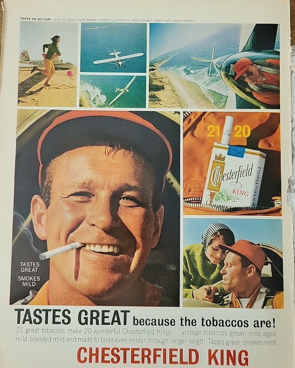1946 Print Sales AD Advertisement Chesterfield Cigarettes Tobacco ABC 10x14 Orig