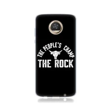 OFFICIAL WWE THE ROCK SOFT GEL CASE FOR MOTOROLA PHONES