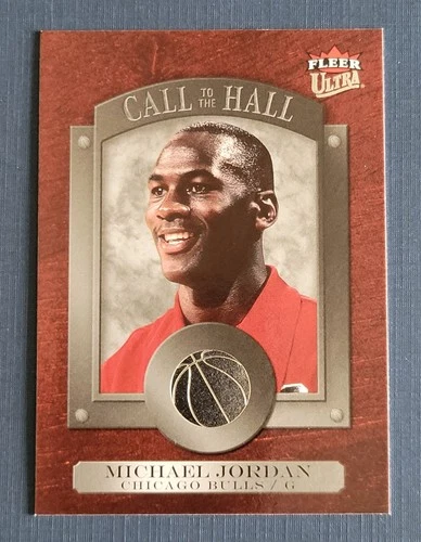 2007-08 Fleer Ultra Michael Jordan Call To The Hall #CH-7 Bulls HOF NM+