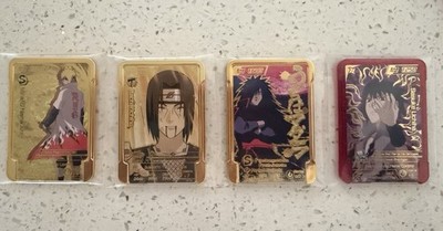 Naruto Emblem Battle - 5 & 6 Star Red & Gold - Minato Itachi Madara Sasuke - Lot