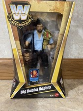 WWE Elite Legends Series 23 Big Bubba Rogers Chase Variant Blue Shirt Bossman 