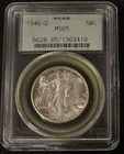 1946 D Walking Liberty Half Dollar - PCGS MS65 * Old Holder GEM