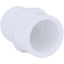 Charlotte Pipe 3/4 In. x 1/2 In. Schedule 40 Male PVC Adapter PVC 02110 0600HA