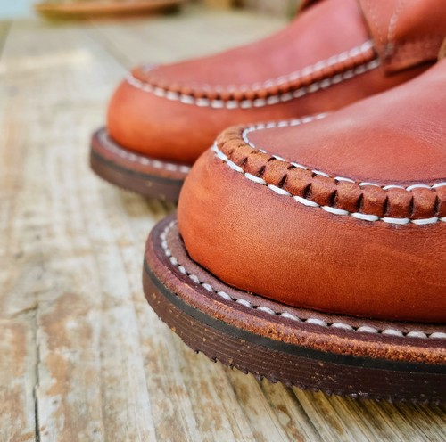 Chippewa 99822 Mokassinnaht Arbeitsstiefel Braun Größe 10,5 D Hergestellt in den USA - Bild 2 von 13