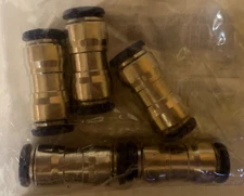 1/2" Tube Brass Push-to-Connect Union 68427