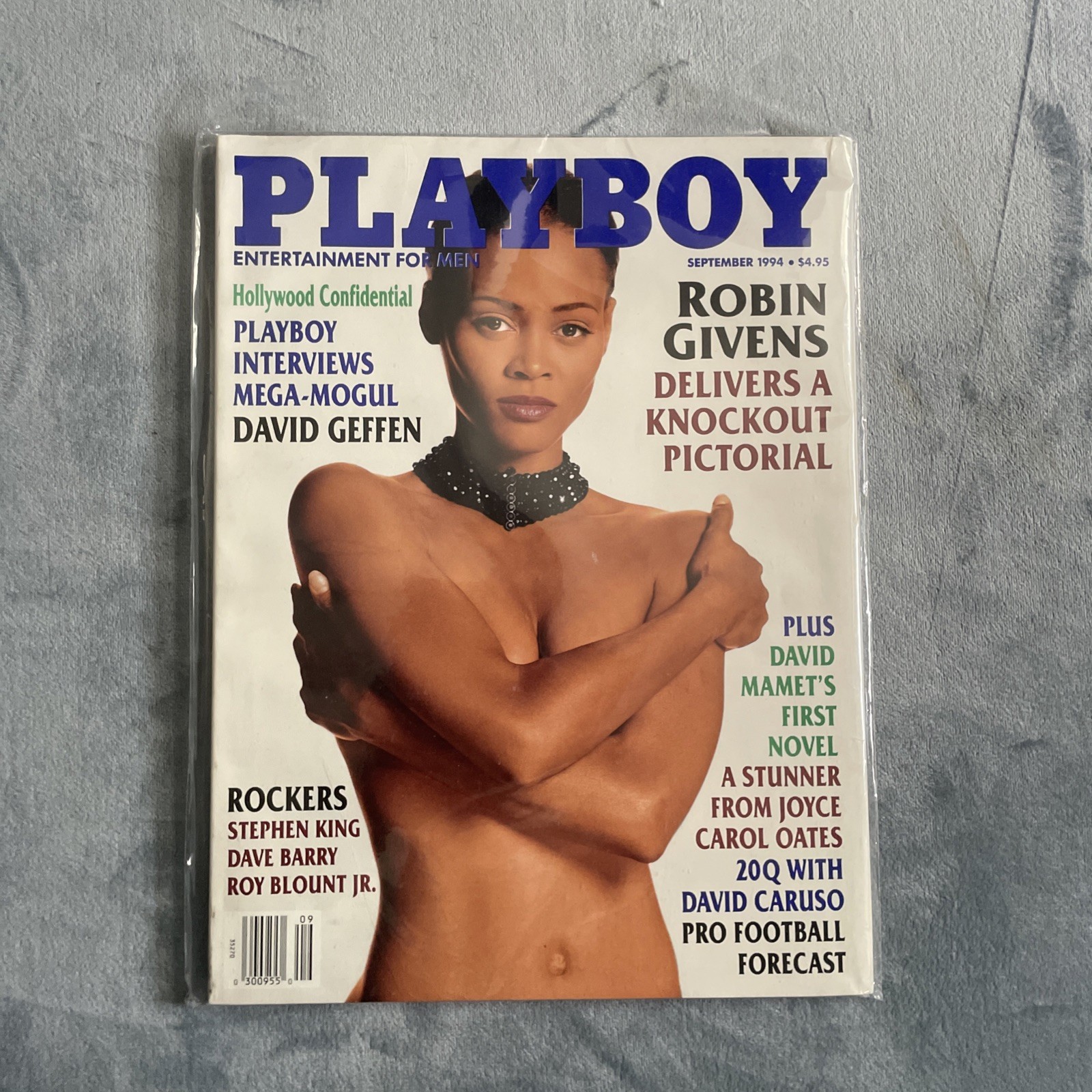 Vtg Playboy Magazine - September 1994 - Centerfold Intact - Robin Givens Cover