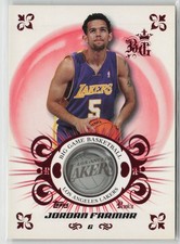 2006-07 Topps Big Game Basketball Jordan Farmar #106 Rookie Lakers Card /129. rookie card picture