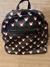 New Black Disney Minnie Mouse Mini backpack purse Bag, Fast Forward BNWT