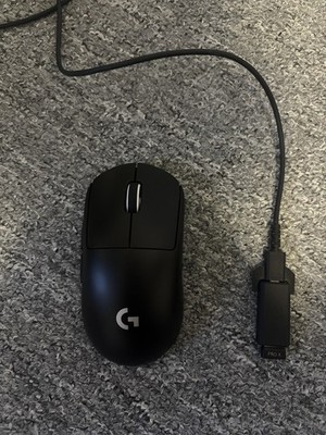 Logitech G Pro x Superlight Wireless Gaming Maus Schwarz