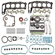 For 2002 Dodge Ram 1500 4.7L V8 Timing Cover Gasket Head Bolts Head Gasket Set