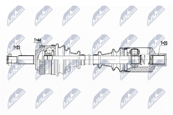 Antriebswelle Nty NPW-RE-111 FüR Renault ScÉNic 1 GroßRaumlimousine JA0 Dci RX4-image