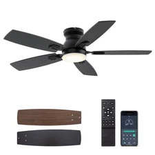 42" Ceiling Fans with Lights and Remote/APP Control, Low Profile Ceiling Fan ...
