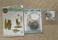 3 Packs of Dies Sizzix - Spellbinders & Floral Edge set 