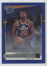 2020 Donruss Rated Rookies Choice Blue Signatures 29/49 Udoka Azubuike Auto pe8