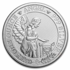 2021 St. Helena 1 oz .999 Silver £1 Napoleon Angel BU Coin  ~~ NICE 89.95 per troy oz