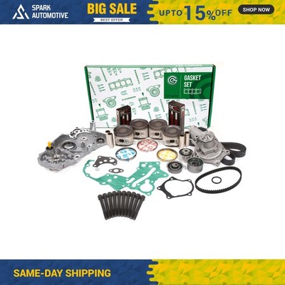 Overhaul Engine Rebuild Kit Fit 90-92 Mitsubishi Eagle Turbo 2.0L DOHC